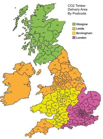 Co2 Balau Post Code Map